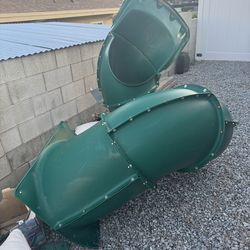 Tube slide for play ground