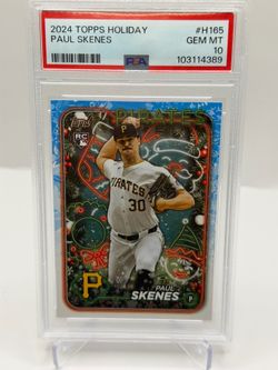 2024 Topps Holiday - Paul Skenes #H165 (RC)