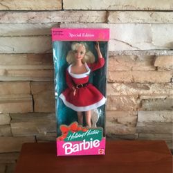 Barbie Christmas Holiday Hostess Doll 1992 New
