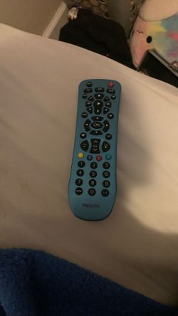 Light Blue PHILIPS Remote 