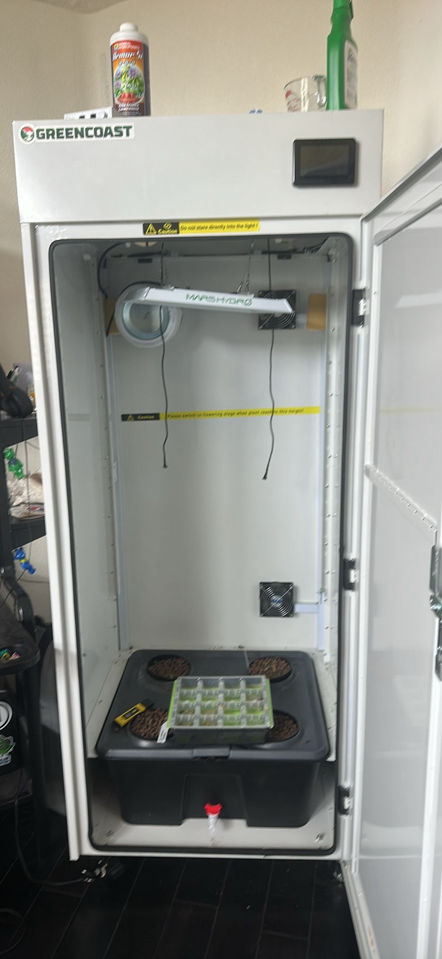 Semi Automated Hydroponic System