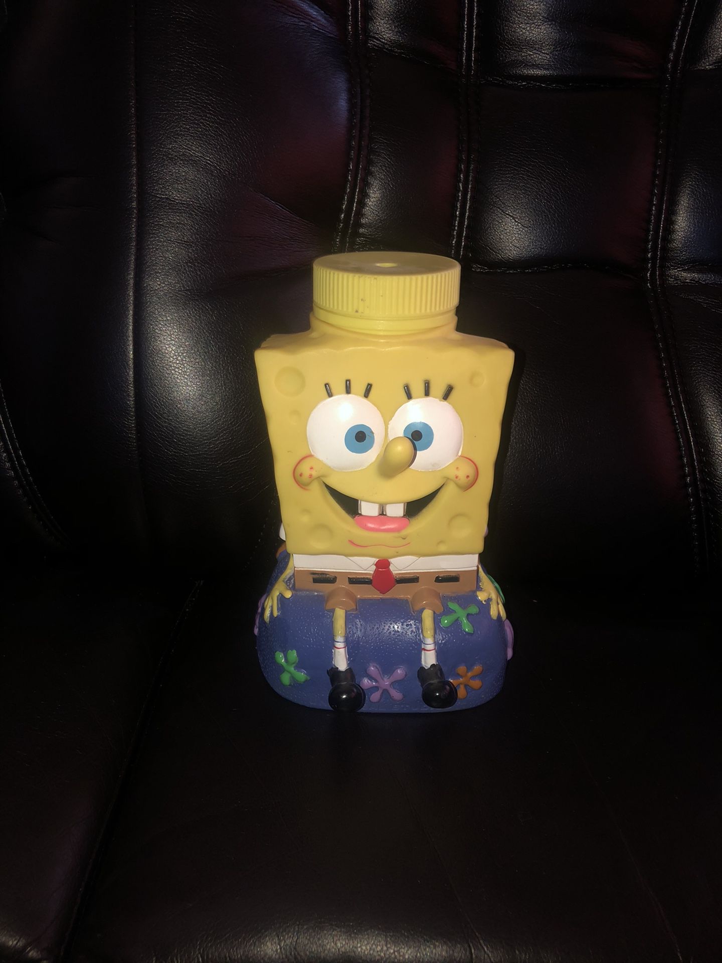 2002 SpongeBob SquarePants Universal Studios Viacom Drinking Cup Figure