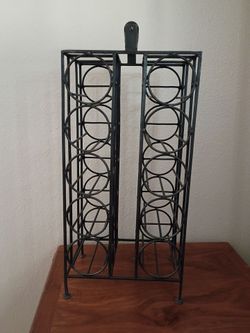 Wine Rack made of wrought iron
