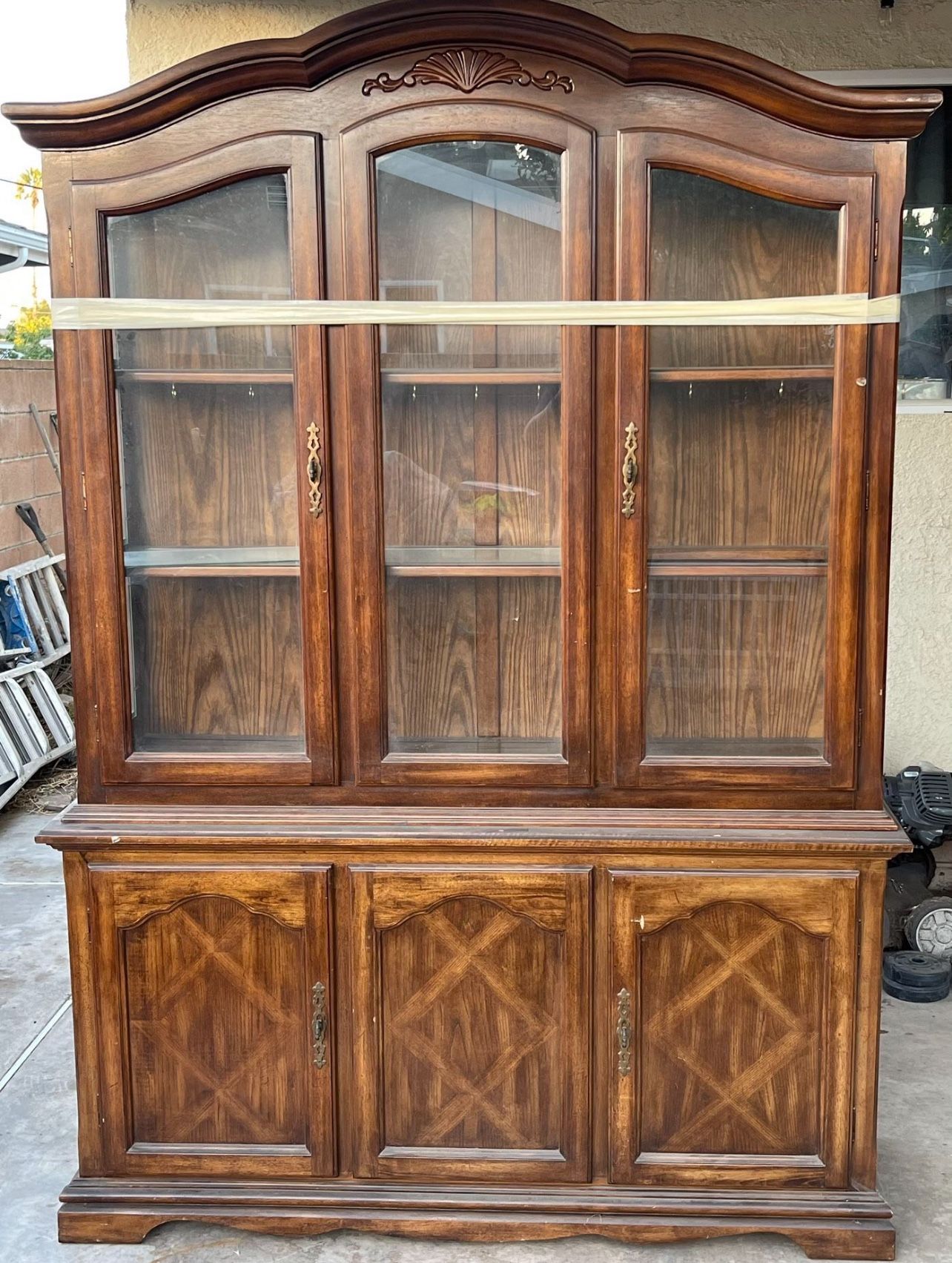 Vintage China Display Hutch
