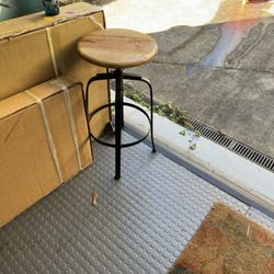 Free Bar Stool Set Of Two  - Need Fixing