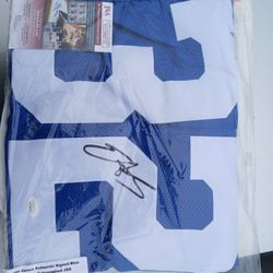 Colts Jersey Autographed 