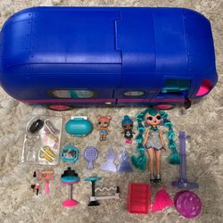 L.O.L. Surprise! 4-in-1 Glamper Doll Play set, 60 Pieces
