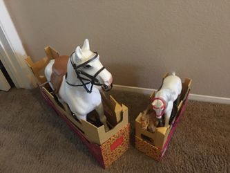 Mare & Filly Horses American Girl Sz