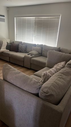 Ashley Furniture Modular Couch + Love Seat