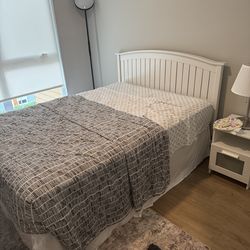 Queen Bed frame and Mattress