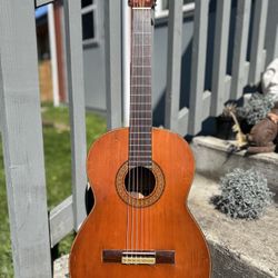 Vintage 60s MIJ classical Acoustic Guitar