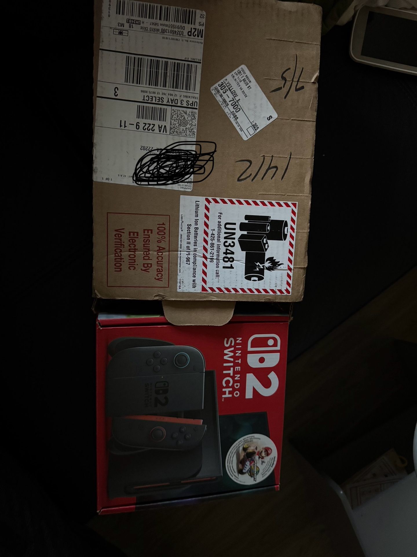 Unopened Nintendo Switch 2 W/ Mario Kart World