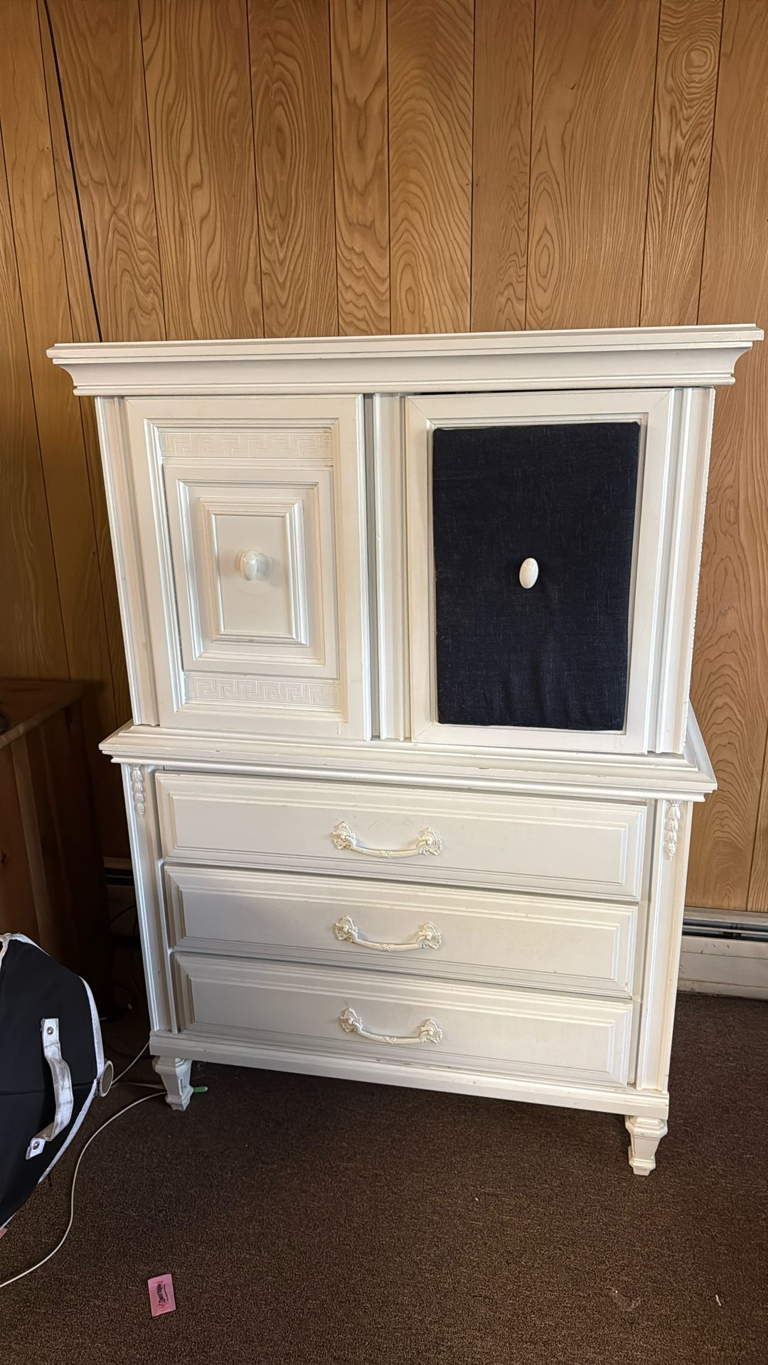 White Dresser