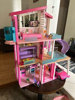Barbie Dreamhouse 3-Story Dollhouse with Accessories