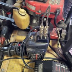 Bunch Of Old Drills And Saws