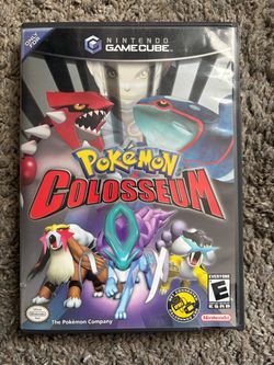 Authentic Pokémon Colosseum - Nintendo GameCube game - working disc and case only with memory card