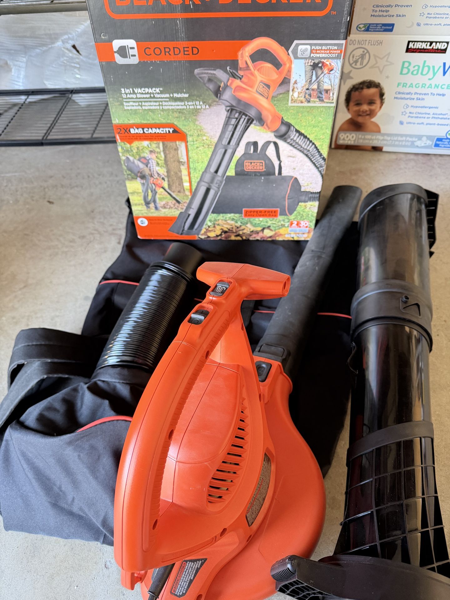 Leaf Blower / Vacuum / Mulcher – Like New