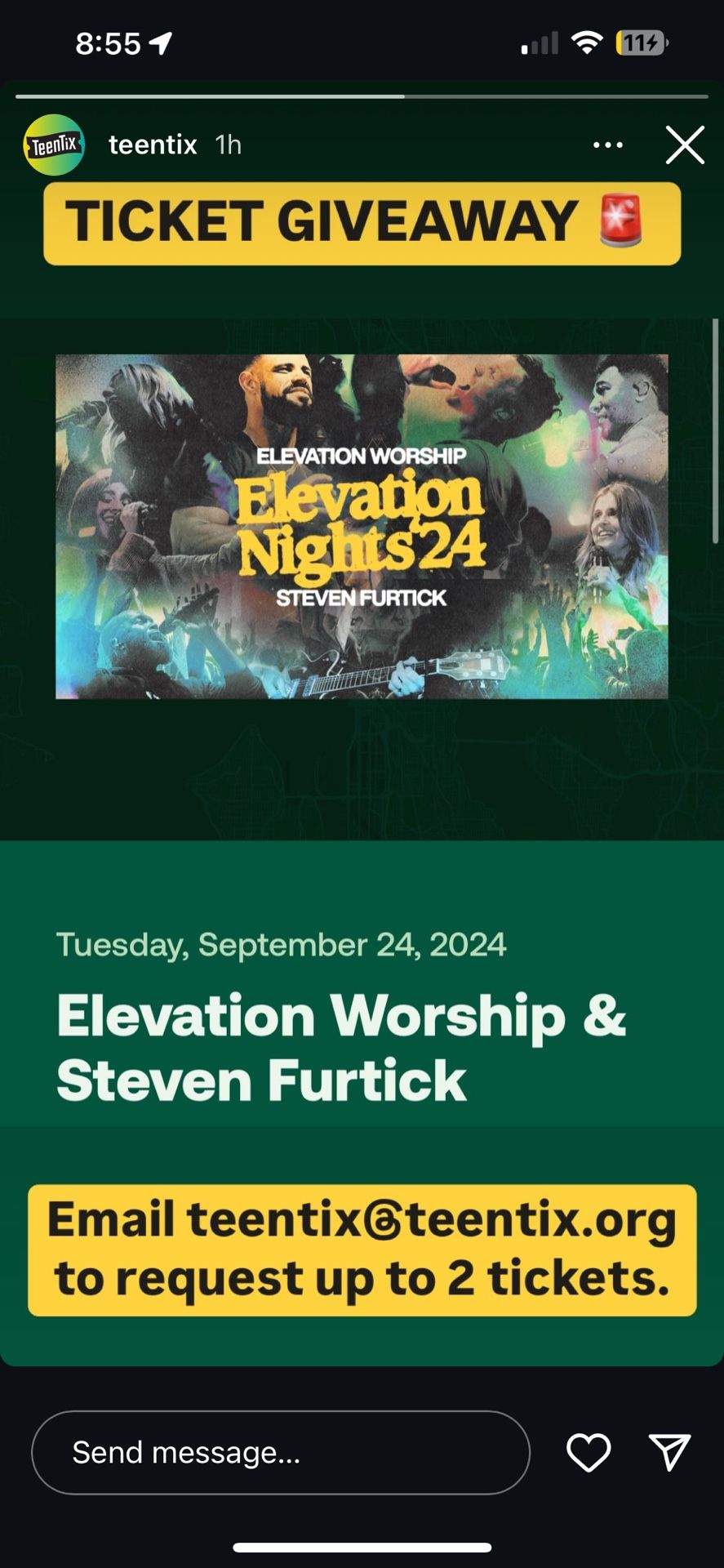 Elevation worship concert