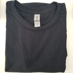 Gildan Plain Black T Shirt