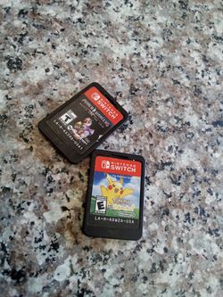 Power Rangers: Battle For The Grid (Switch) + Let's Go Pikachu! (Switch)