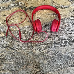 Beats by Dr. Dre Wired Headphones - Red