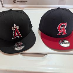New era Angels hats