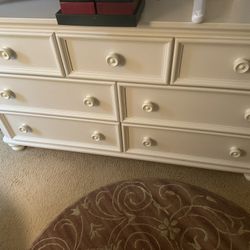 7 Draw Wood Dresser