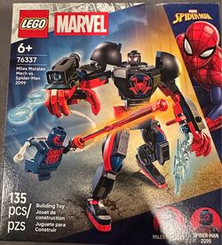 LEGO Marvel Miles Morales Mech vs. Spider-Man 2099 76337