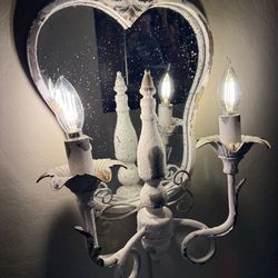 Antique Farmhouse Double French Sconce