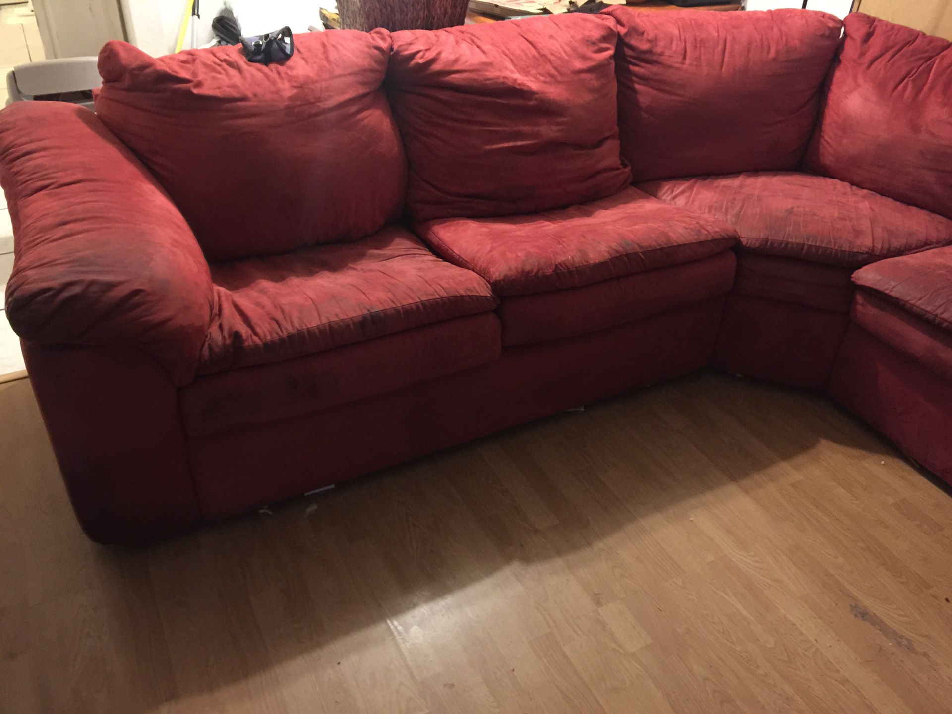 Sectional sleeper recliner sofa / couch FREE