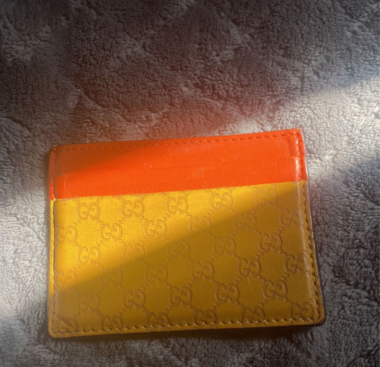 GUCCI Microguccissima Card Holder / Wallet