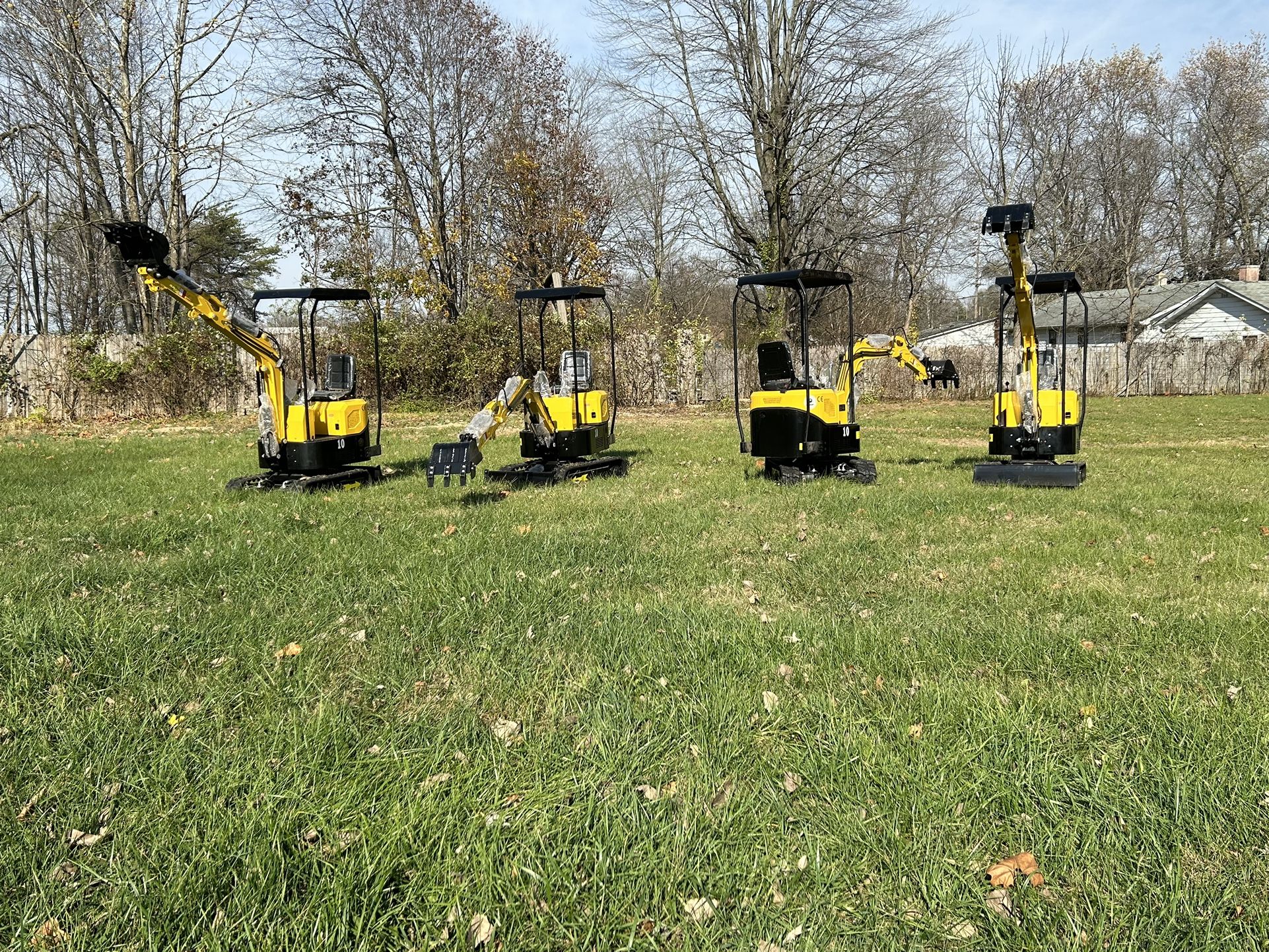 Brand New 1 Ton Mini Excavator** Financing Available*