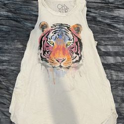 Chaser Tiger Print Top Size m By chaser