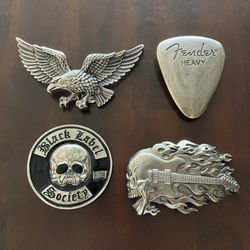 Rock Music Belt Buckle Collection 