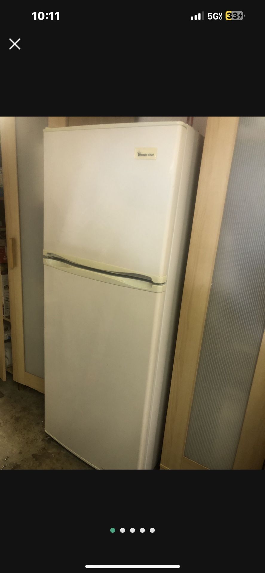 Magic Chef Fridge/freezer Top