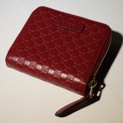 Genuine Red Gucci Wallet 