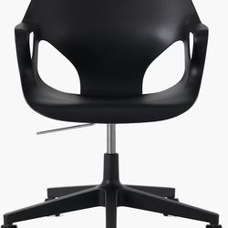 Herman Miller Zeph Multipurpose Office Chair Black Plastic w/ Arms. New In Box.