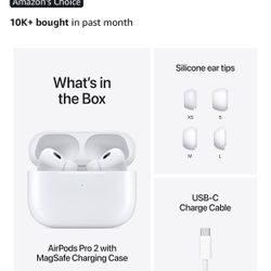AirPods Pro  (2nd Generation) With MagSafe  Charging Case