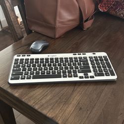 Logitech Wireless Mouse and Keyboard