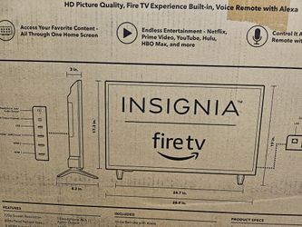 Brand New 32" Insignia Fire TV - Sealed in Box!