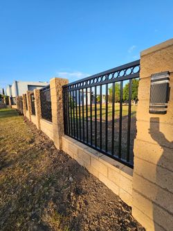 Custom Iron Fence