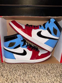Jordan 1 High Fearless UNC Chicago Size 10