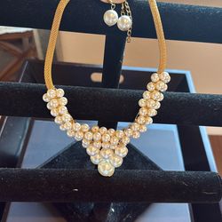 Necklace Beautiful Design With Earring