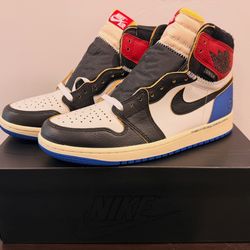 Air Jordan 1 Union Fragment Varsity red Size 9