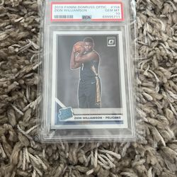 2019 Panini Donruss Optic Zion Williamson PSA 10