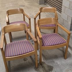 MID CENTURY ARM CHAIRS
