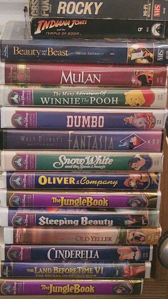 VHS LOT.. GREAT CONDITION