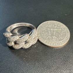 Si Diamond Ring Size 7