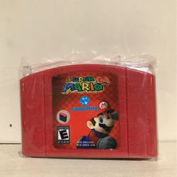 Super Mario 64 Sapphire  (requires The Expansion Pak To Play)