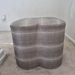 Stool/makeup chair snake skin design